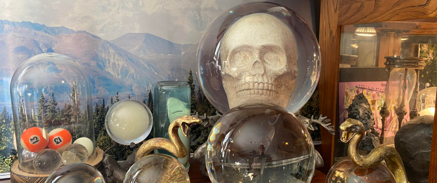 Magical Crystal Ball Centerpiece